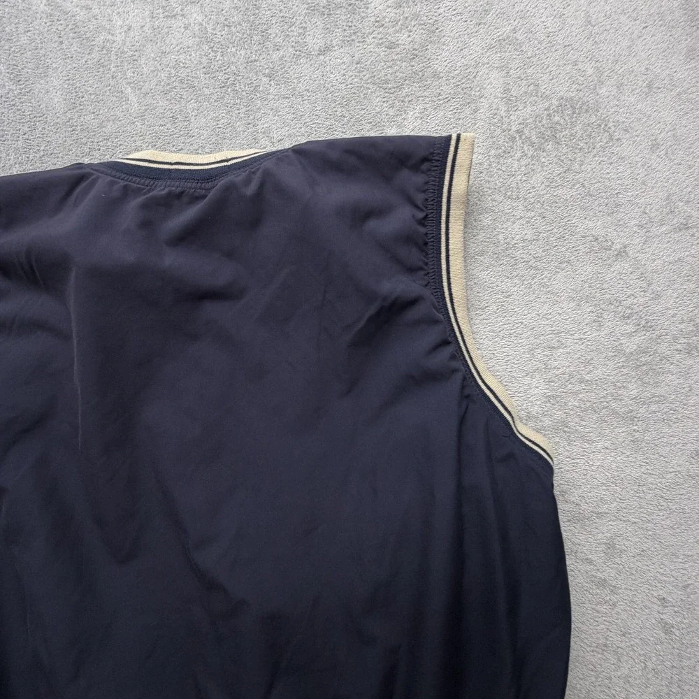 Winner Mate Vest‎ Mens 2XL Blue Golf Windbreaker Pullover Water Resistant